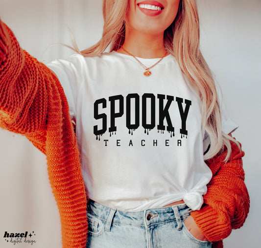 Spooky Teacher Drip