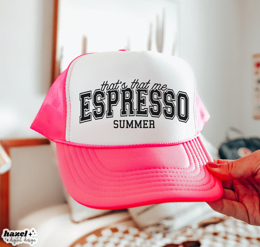 Me Espresso Summer