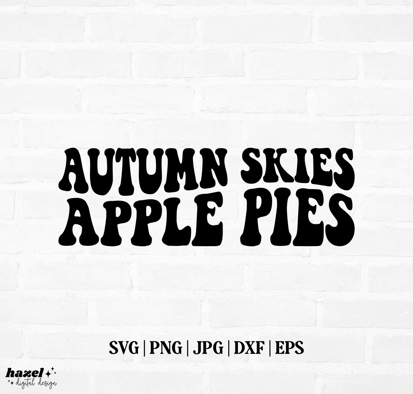 Autumn Skies Apple Pies