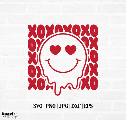 XOXO Heart Eyes Smiley Melt