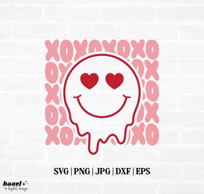 XOXO Heart Eyes Smiley Melt